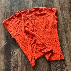 Lou & grey orange linen t-shirt